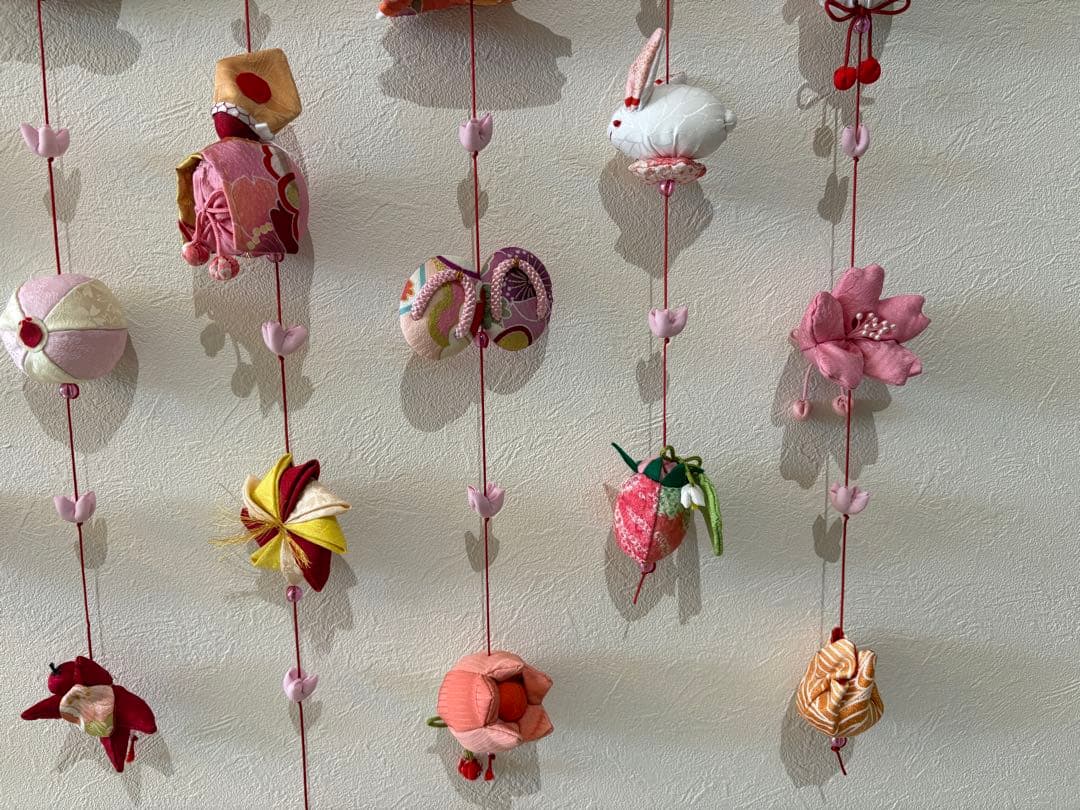 可愛いつるし雛No.169 壁掛けタイプ・ひな祭り・桃の節句・さげもんつるし飾り