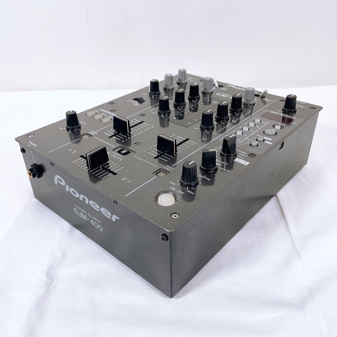 【美品】 Pioneer DJM-400 2chミキサー エフェクト搭載