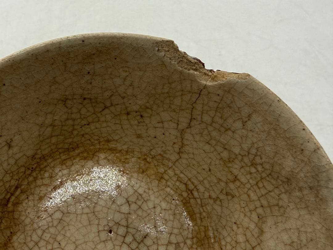 古清水　湯呑み5点　色絵　在銘　送料込み260202