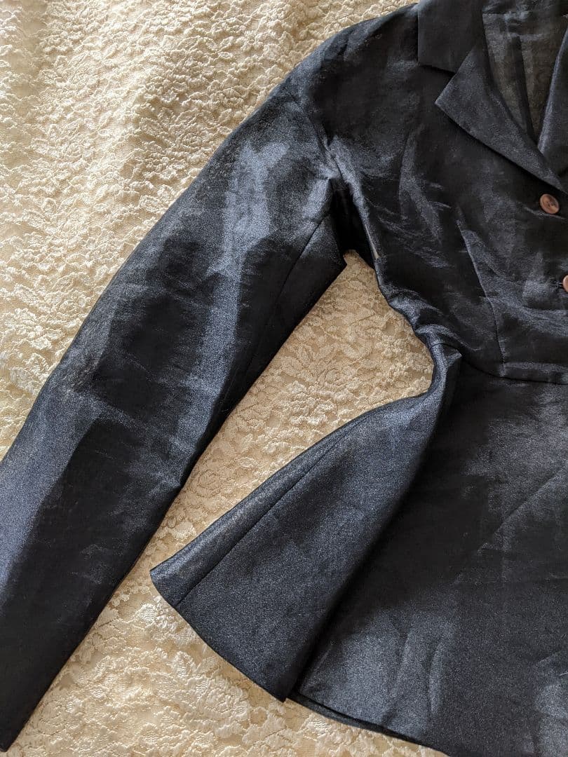 Dolce＆Gabbanaドルチェ＆ガッバーナ黒シースルーブラウス　ジャケット