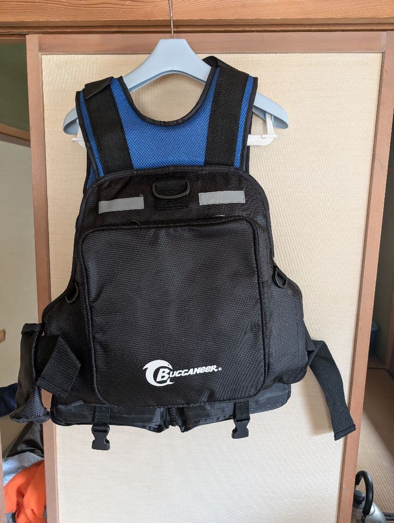 PROX フィッシングベスト ブラック　バッカニア　フローティングベスト　セット
