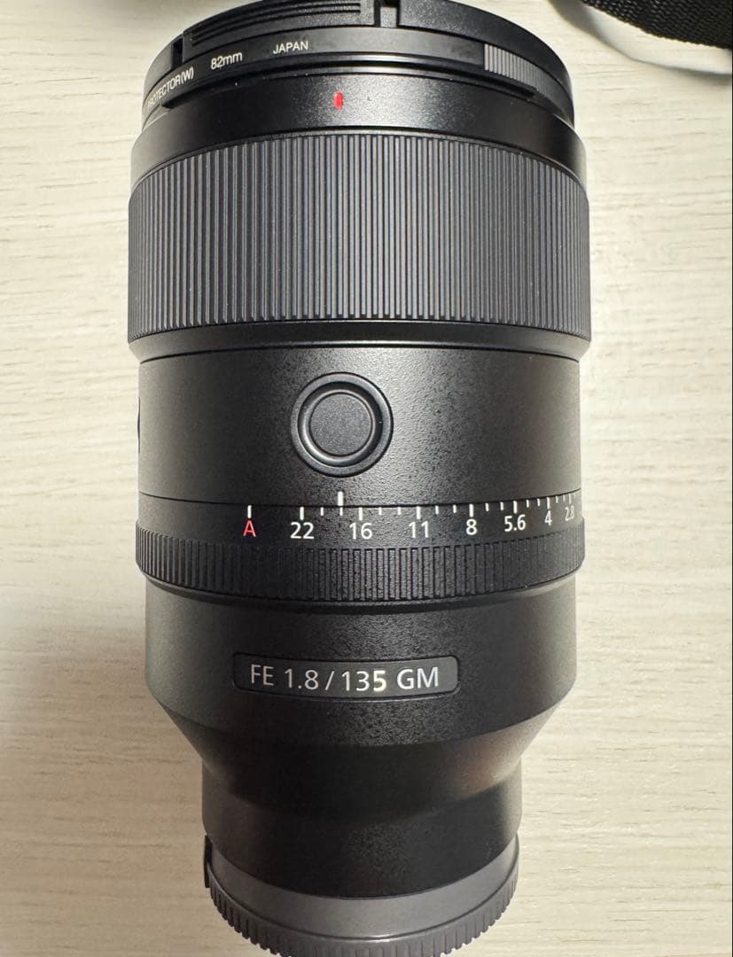SONY FE 135mm F1.8 GM レンズ フィルター付き