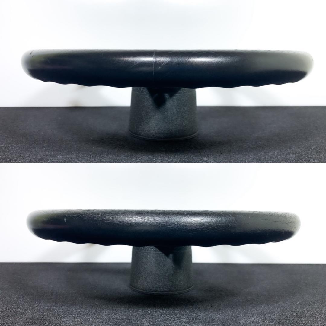 希少 オールド ナルディ クラシック レザーステアリング 新品ホーンボタンネジ付