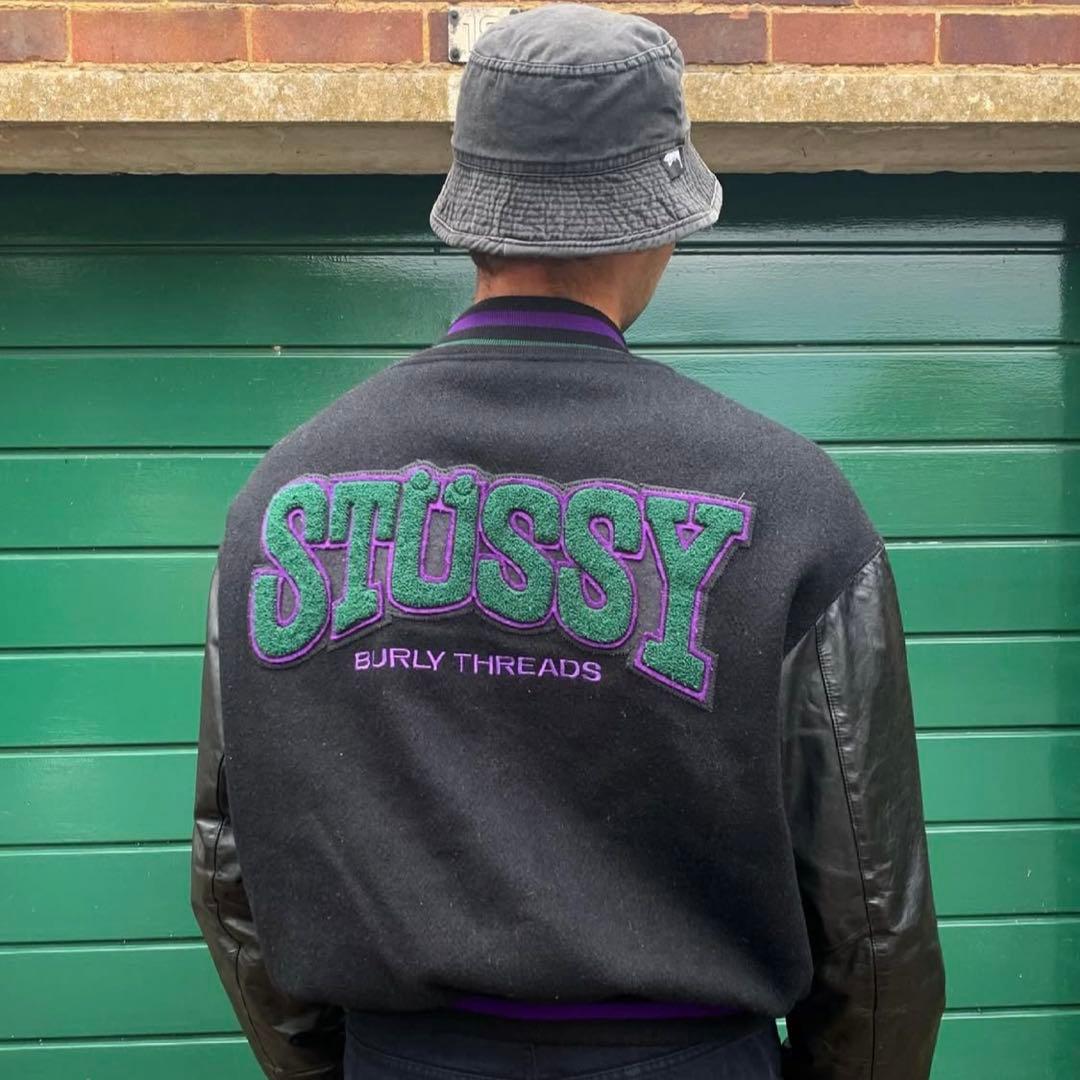 激レア！1980’s OLD STUSSY “BURLY THREADS”JKT