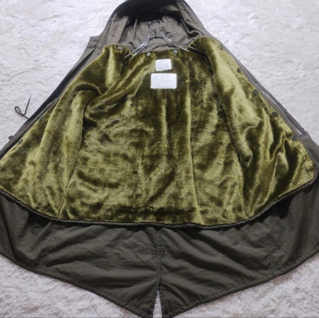 ヒューストン　M-51　ライナー付　モッズコート　青島コート　XXS