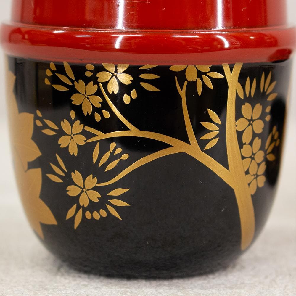 堀内宗完 書付 花押 棗 茶器 雲錦蒔絵 茶道具 箱書き