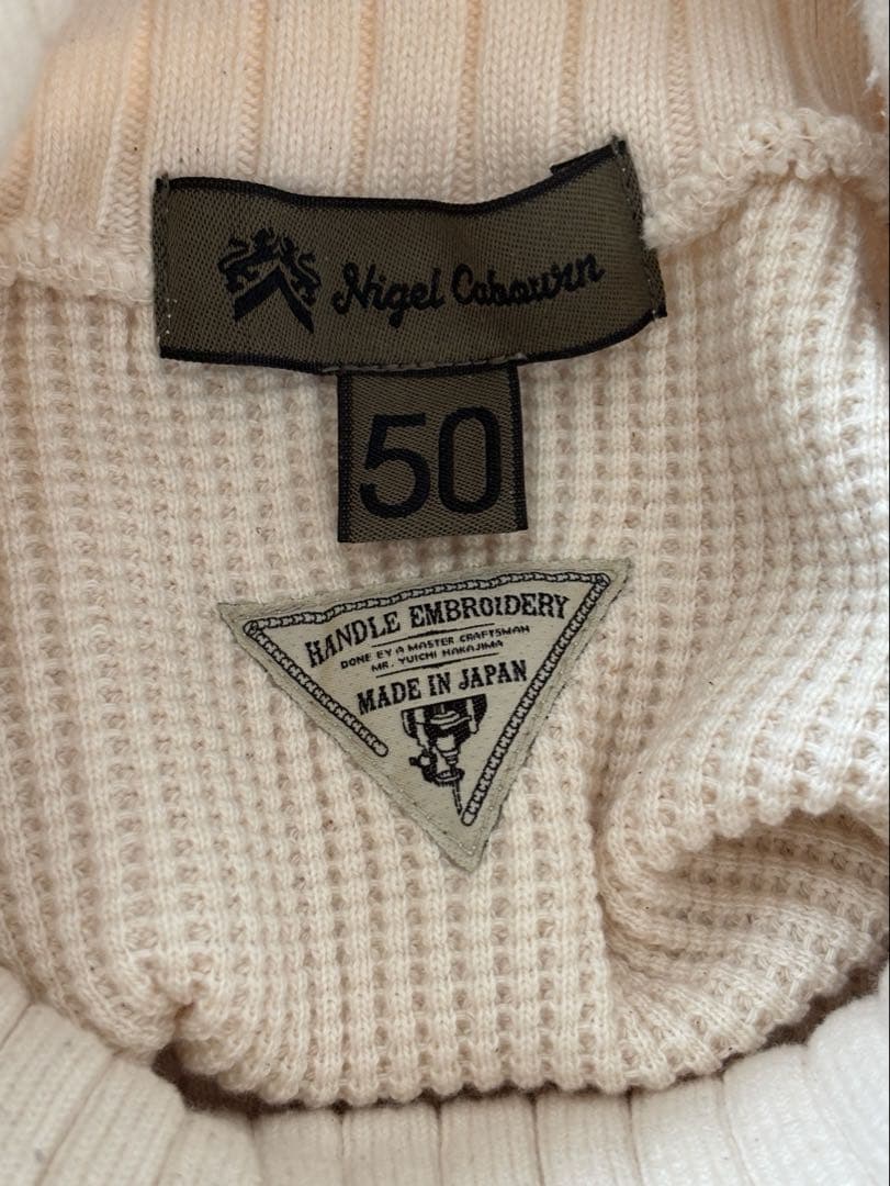 ナイジェルケーボン　タートルネック - ワッフル