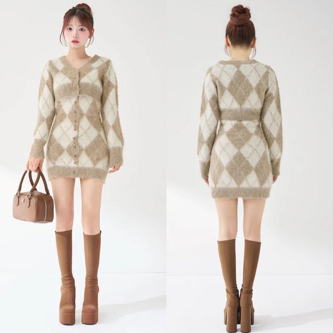 【完売商品・新品】ダーリッチ　ウルトラストレッチロングブーツ Mサイズ