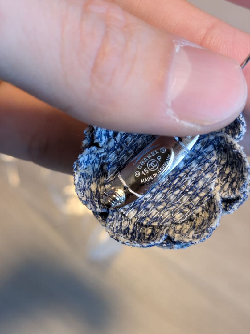 Chanel　シャネル　カメリア　ブローチ