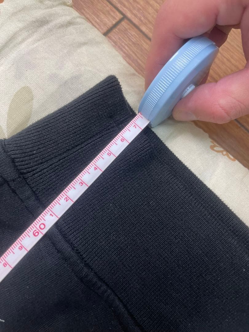 STONE  ブラック スウェットシャツ