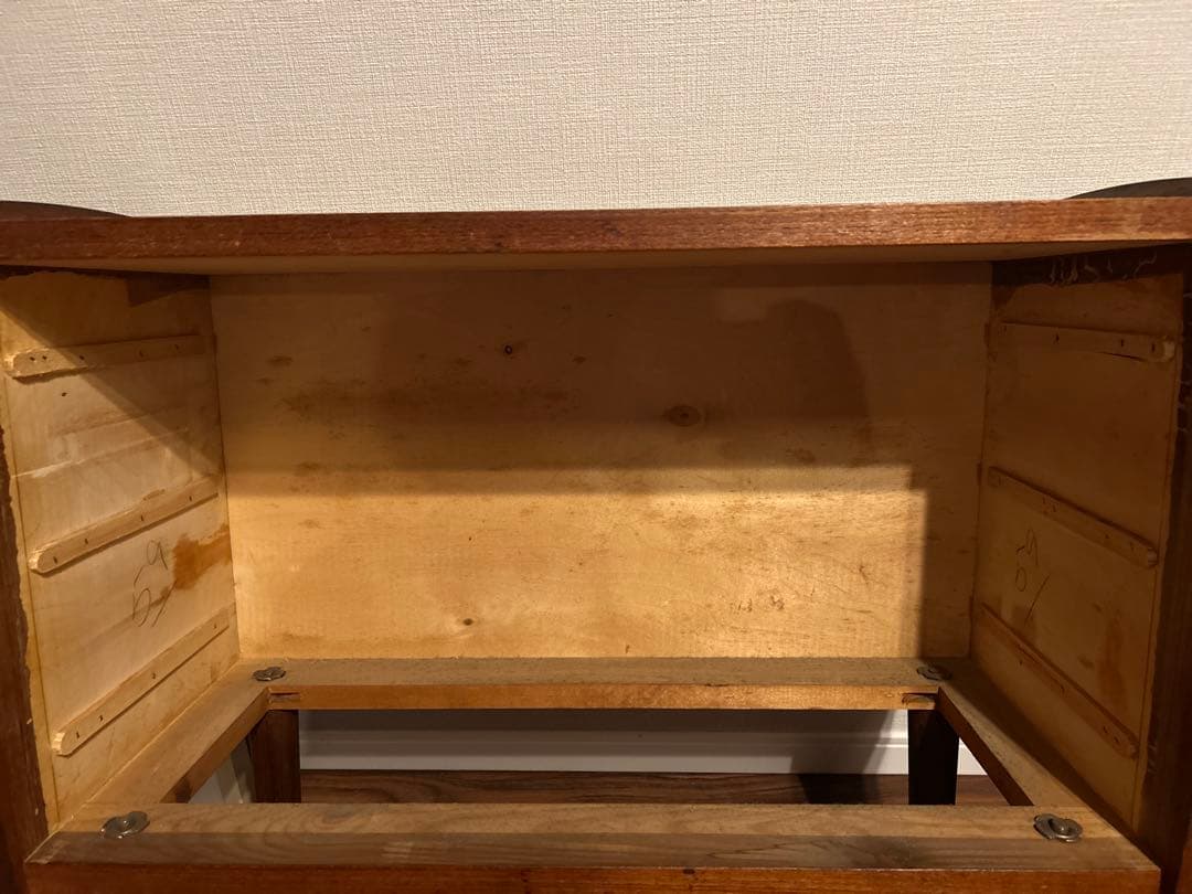 デンマーク　チーク　3段チェスト　スモールチェスト　北欧家具　ヴィンテージ