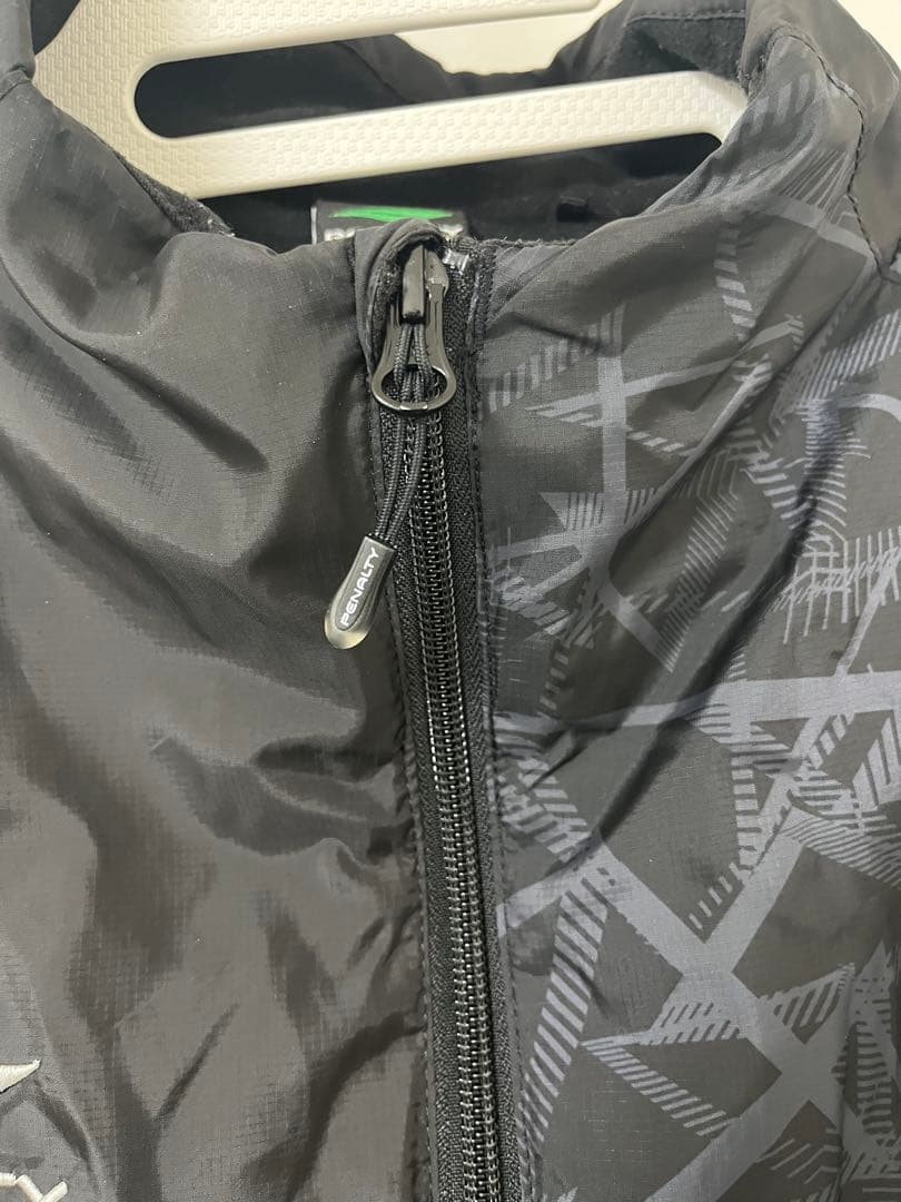 PENALTY ナイロンジャケット 上下セット ブラック ウォーマージャケット