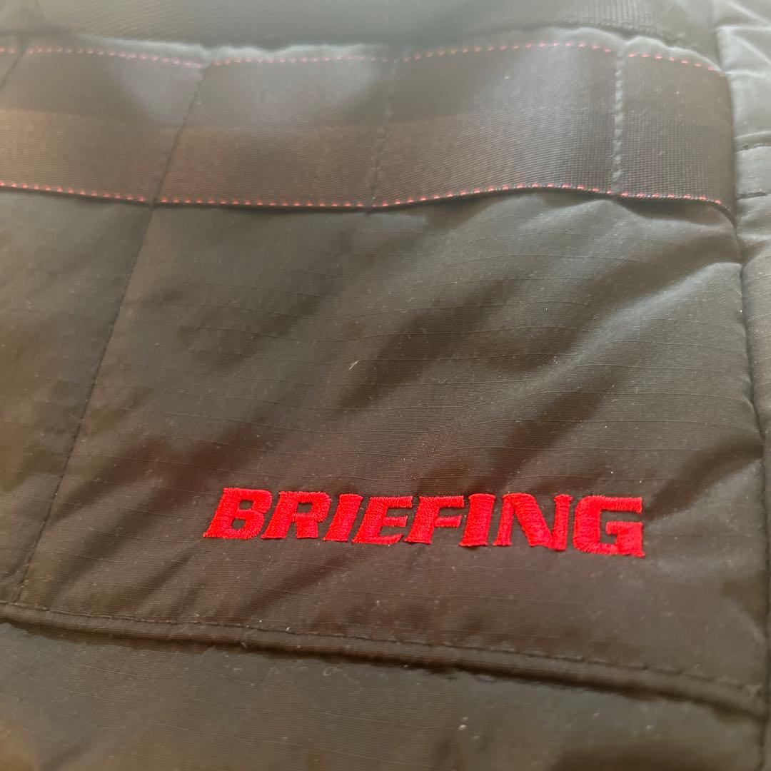 BRIEFING ブラック ミニバッグ