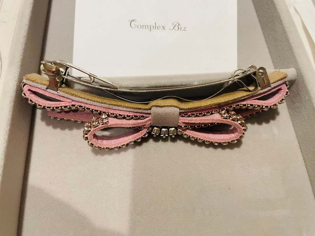 Complex Biz リボン型ヘアバレッタ