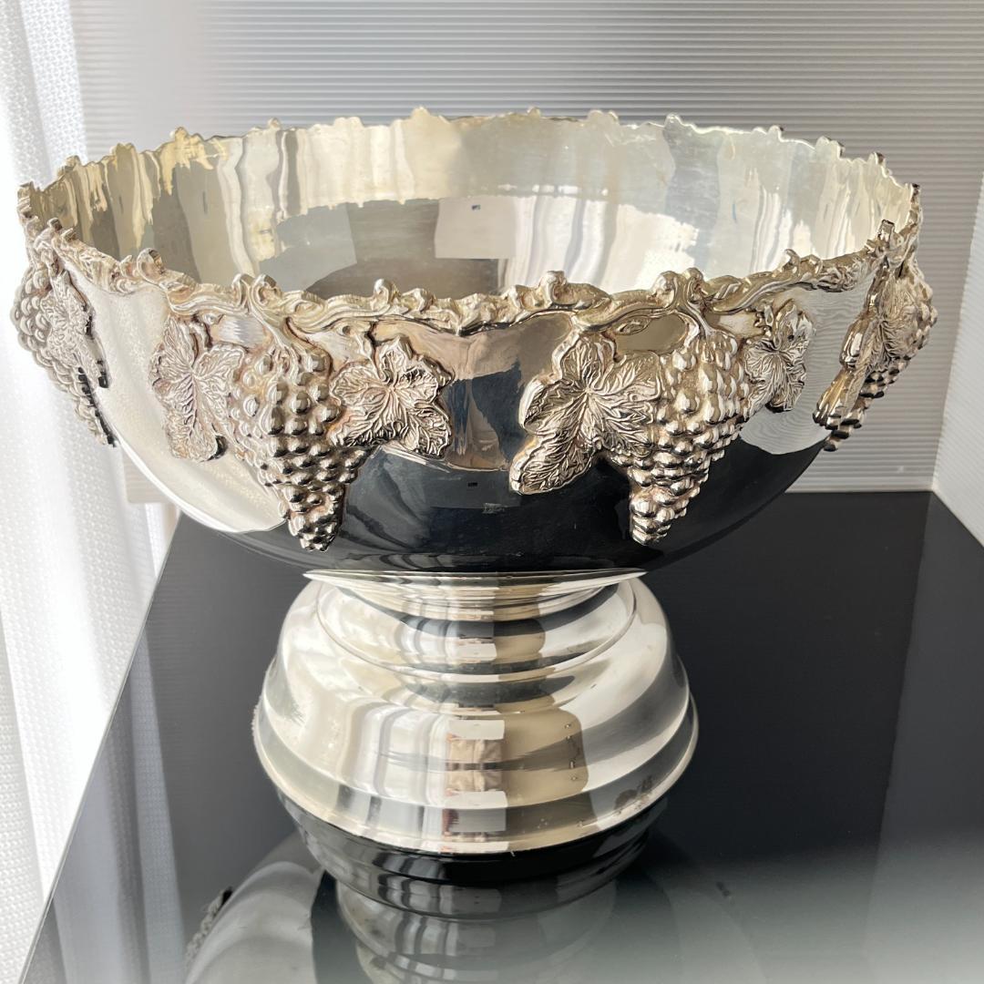 【特大】 葡萄のワインクーラー / パンチボウル / センターピース 巨大