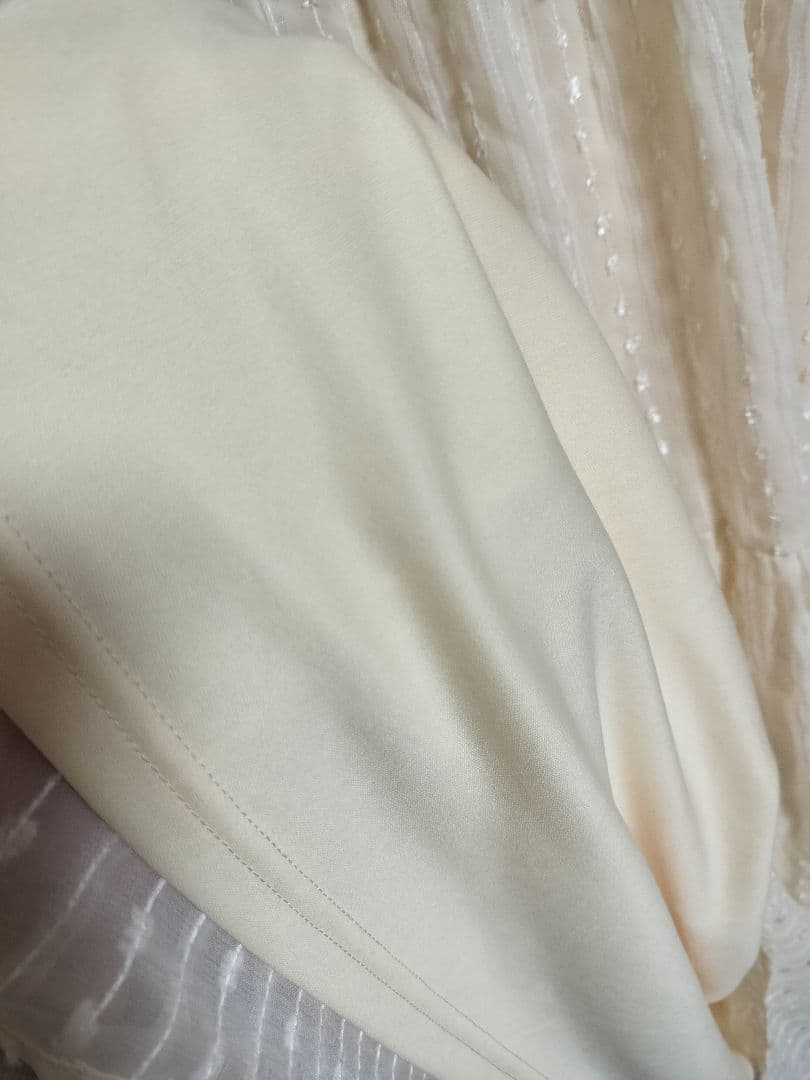 honono バルーンスリーブワンピース　授乳服　マタニティ　ワンピース　L