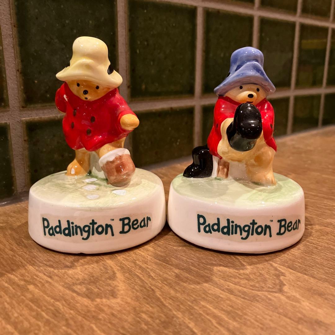 パディントン　陶器置物　2種類