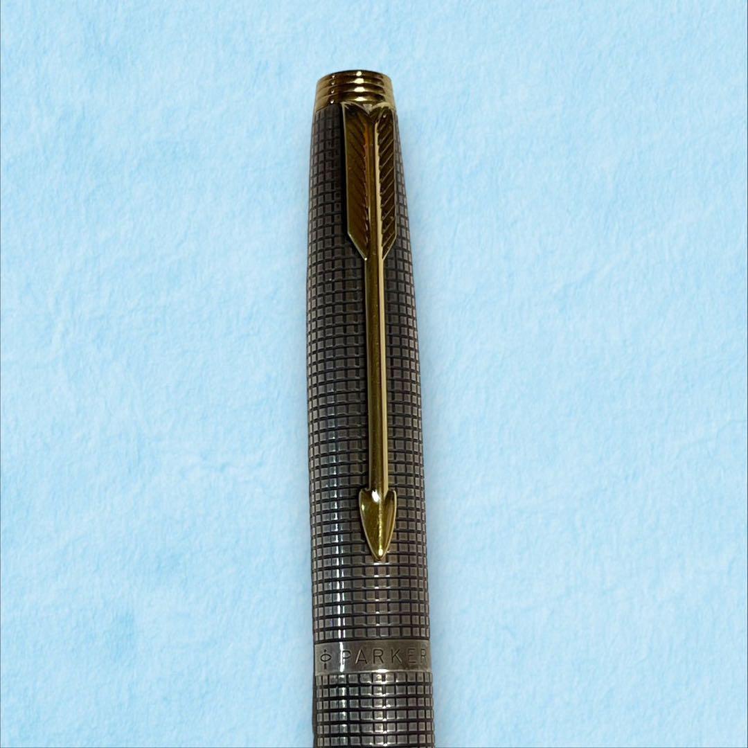 ★貴重！PARKER パーカー 万年筆　スターリング　キャップ&バーレル