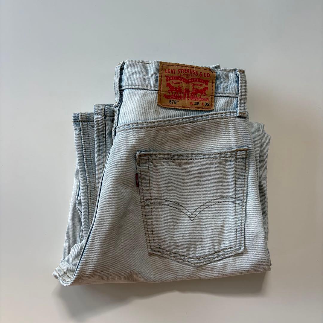 【Levi‘s】578ライトブルーデニム W28/L32