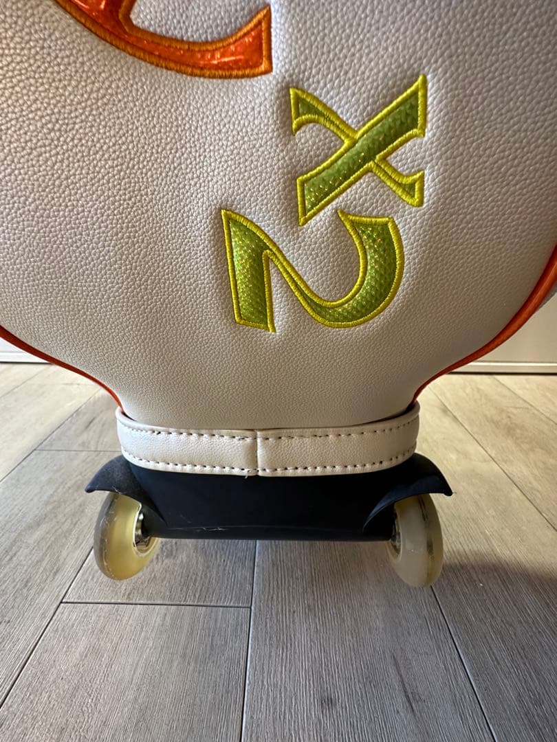 Noisy Noisy キャディバッグ オレンジ/グリーン