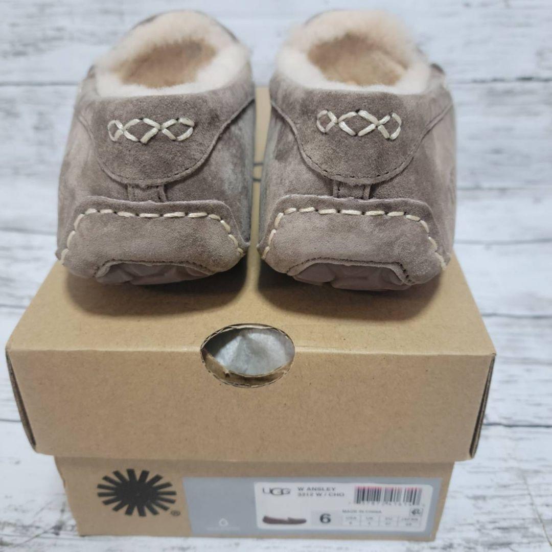 UGG ANSLEY モカシン 23cm チョコレート