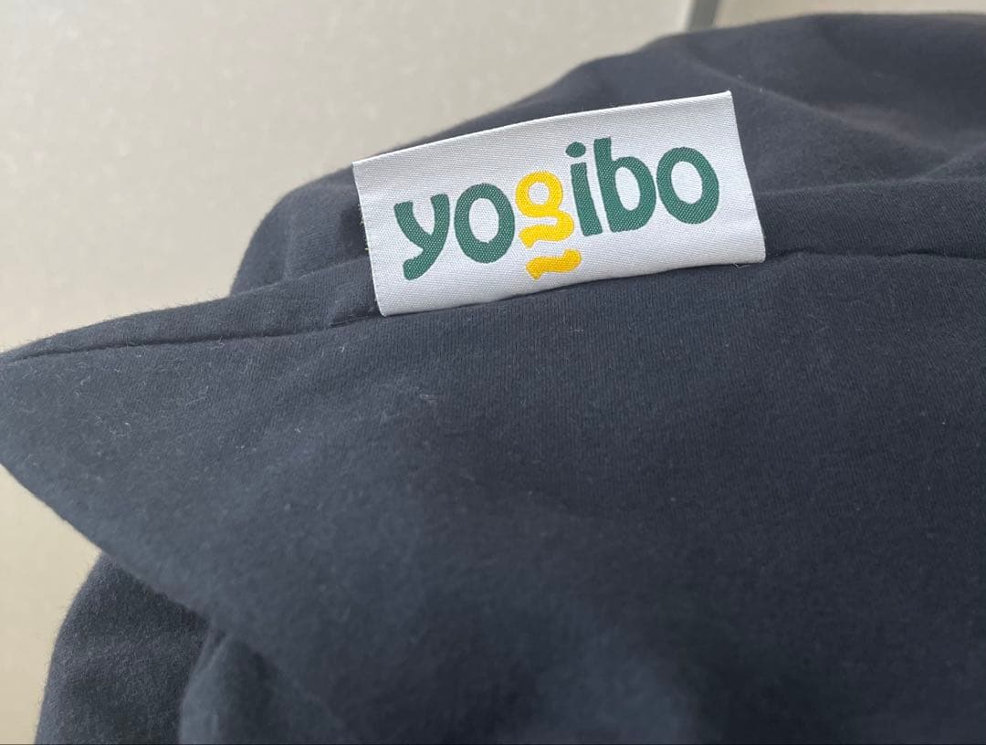 【美品】yogibo MAX ビーズクッション 黒