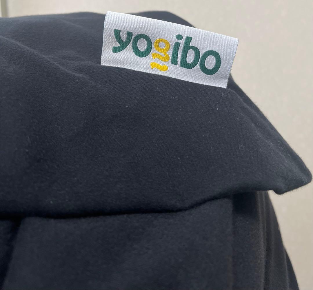 【美品】yogibo MAX ビーズクッション 黒