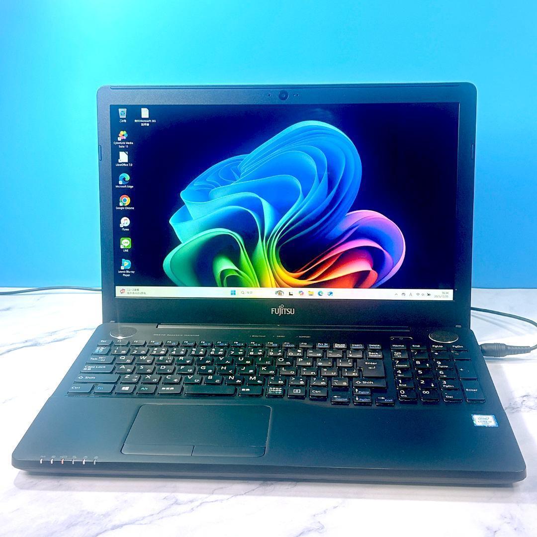 美品☆Corei7・8GB・SSD512・Win11・ブルーレイ・ノートパソコン