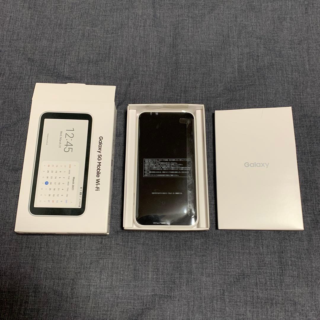 ルーター・ネットワーク機器 Galaxy 5G Mobile Wi-Fi SCR01 White