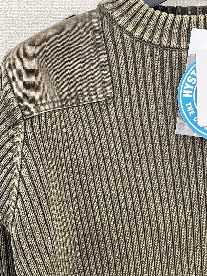 ヒステリックグラマー 異素材切替リブニット M 新品