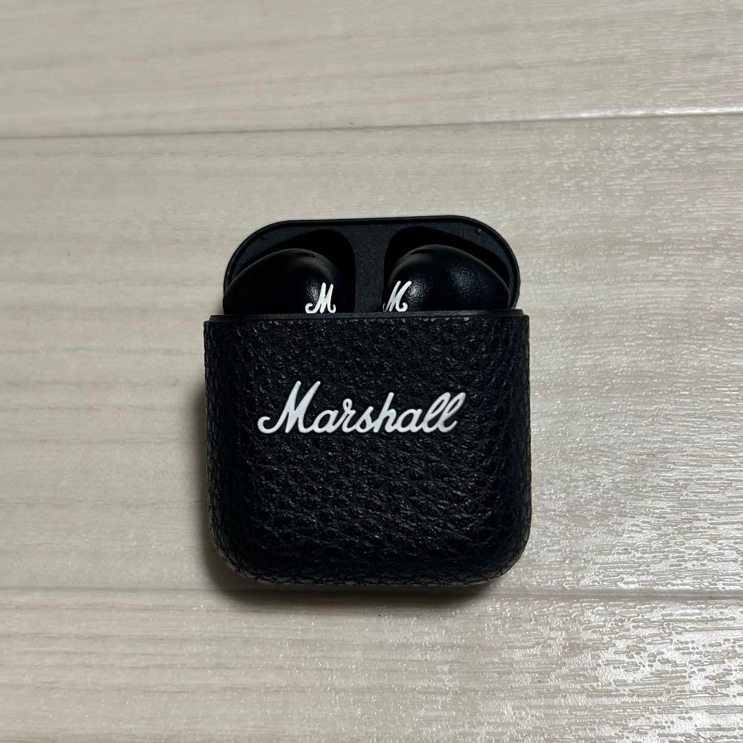 Marshall MINOR IV 完全ワイヤレスイヤホン ブラック【美品】