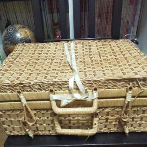 た*う様 【最終値下】アンティークバスケットドールセット