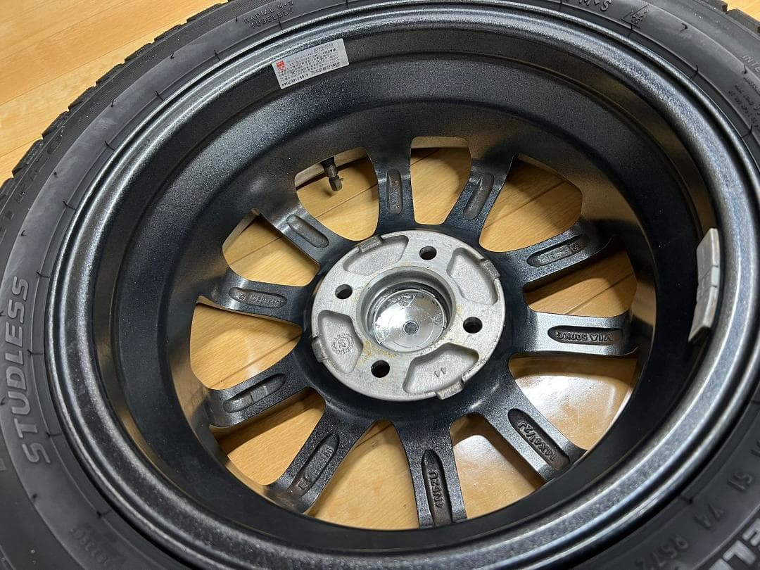 SR 14インチホイール＆165/55R14スタッドレスタイヤ（4本セット）