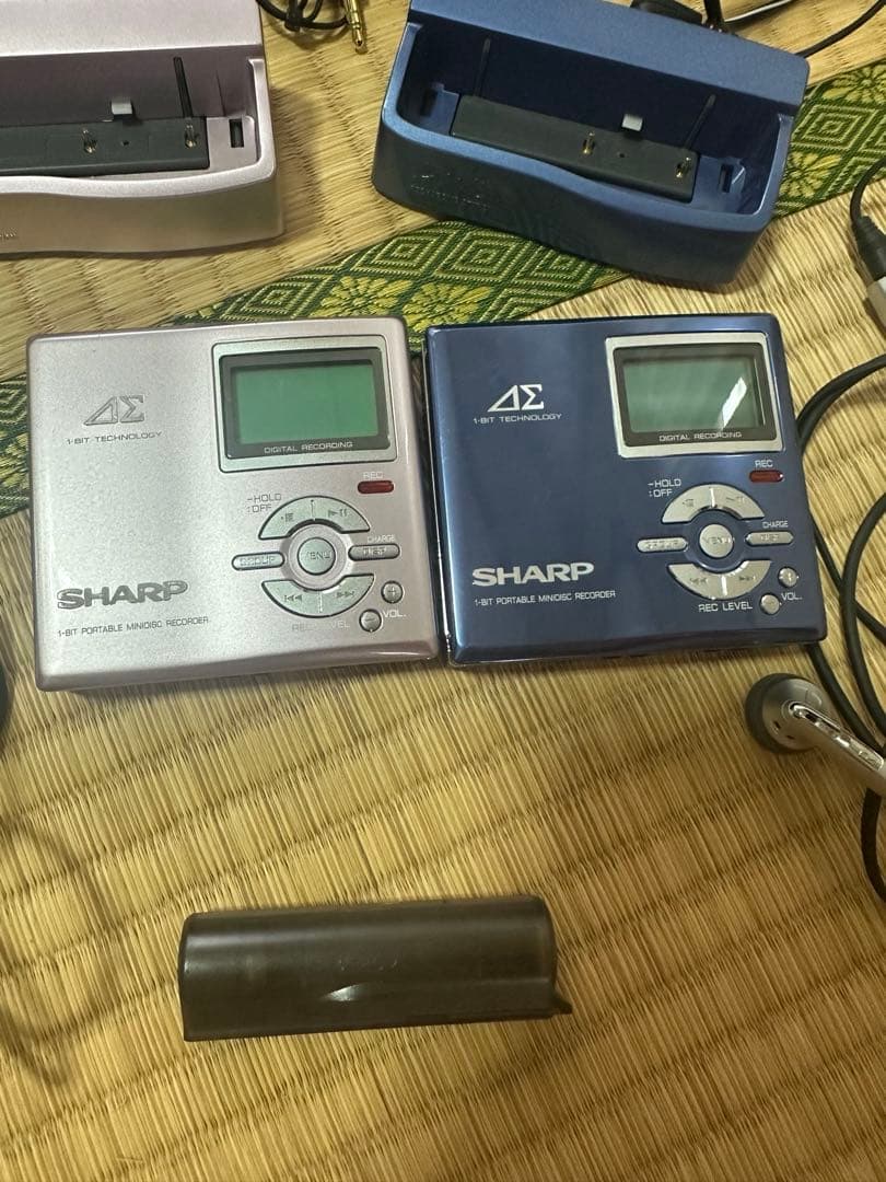 シャープ♪ MDプレーヤー　MD-DR7 2台セット