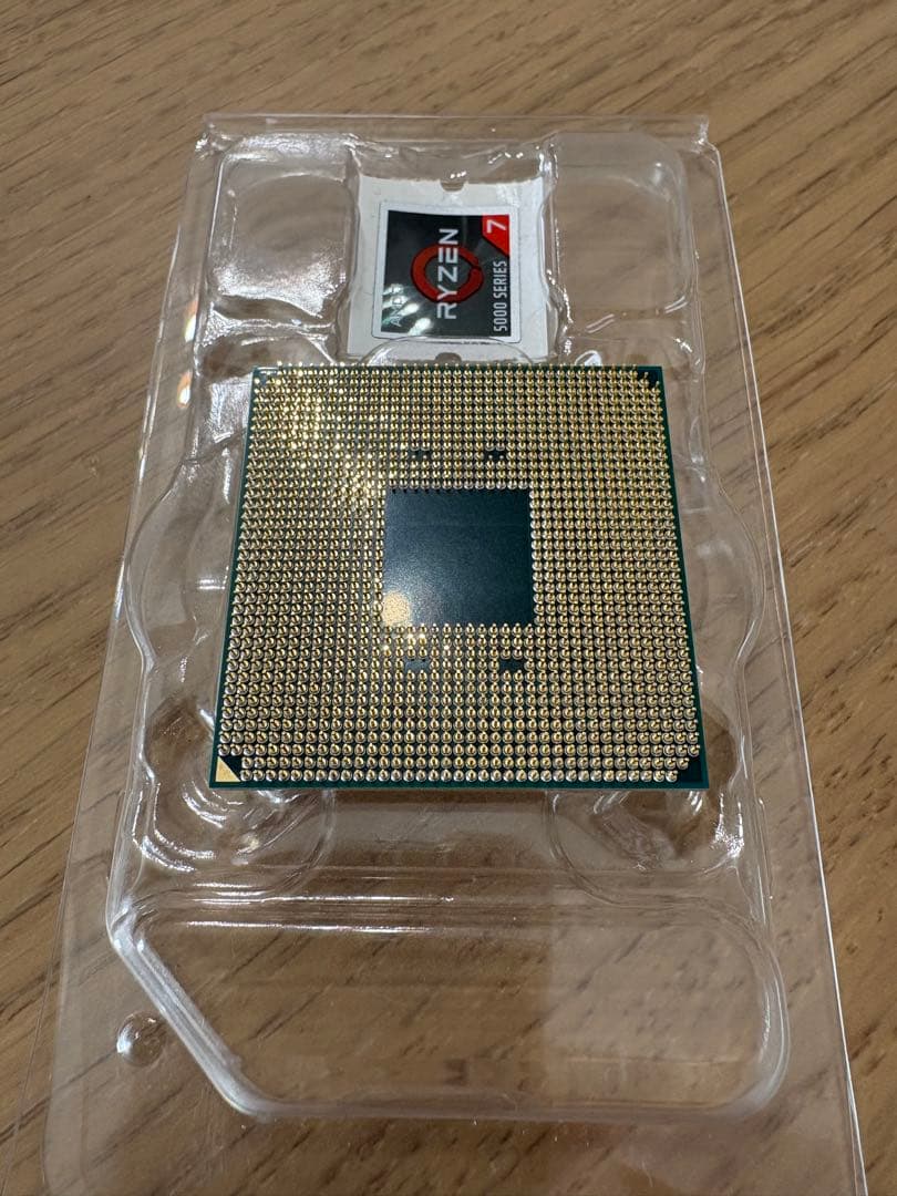 AMD Ryzen 7 5700X CPU AM4 正常動作確認済み