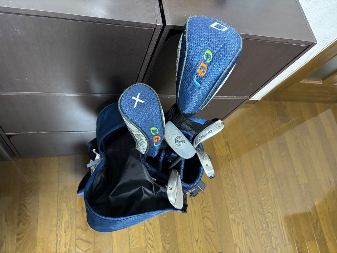 Cleveland ジュニア キャディバッグ ネイビー