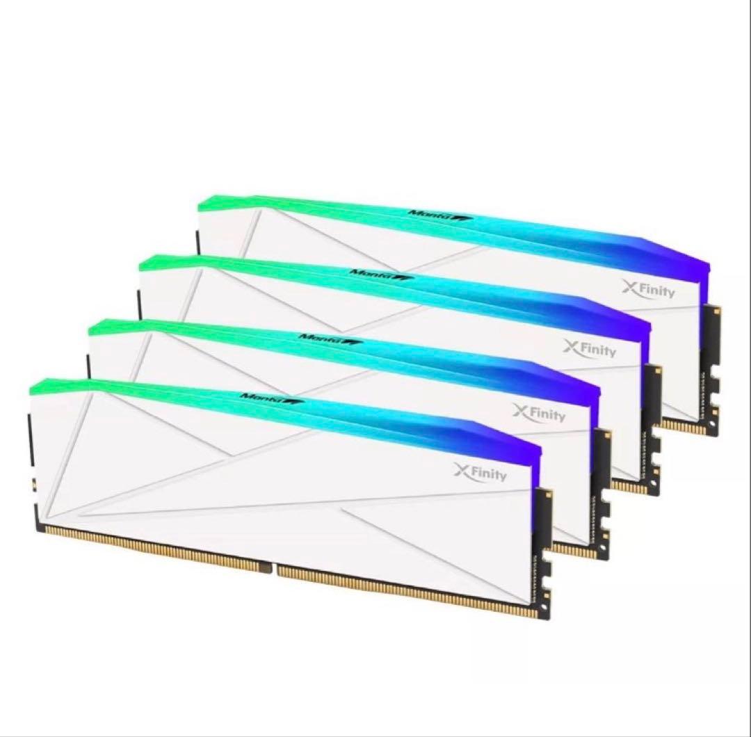 DDR5-6000 32gb(16gb×2+ダミー×2) ホワイト