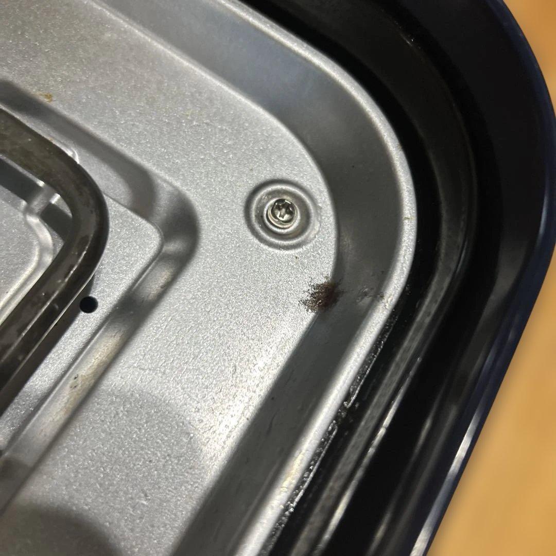 BRUNO ホットプレート ネイビー グリルポット　レッド　セット品