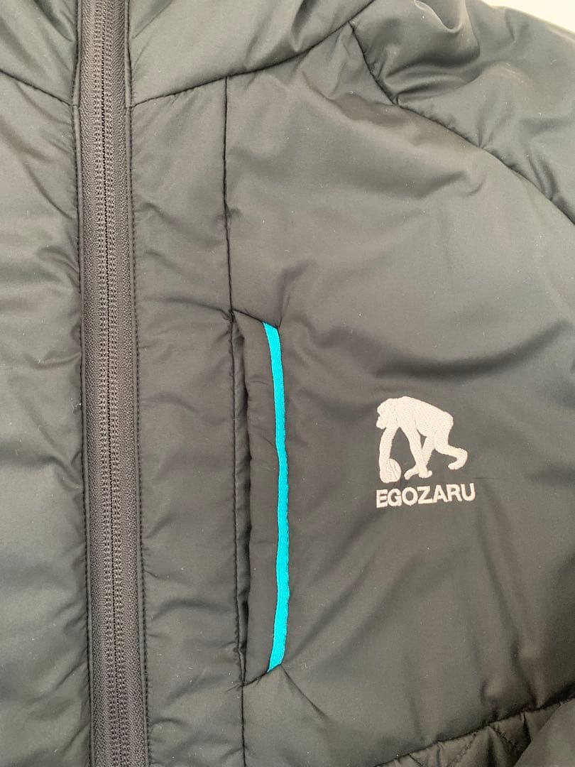 エゴザル　中綿ジャケット　ブルゾン　フルジップ　L