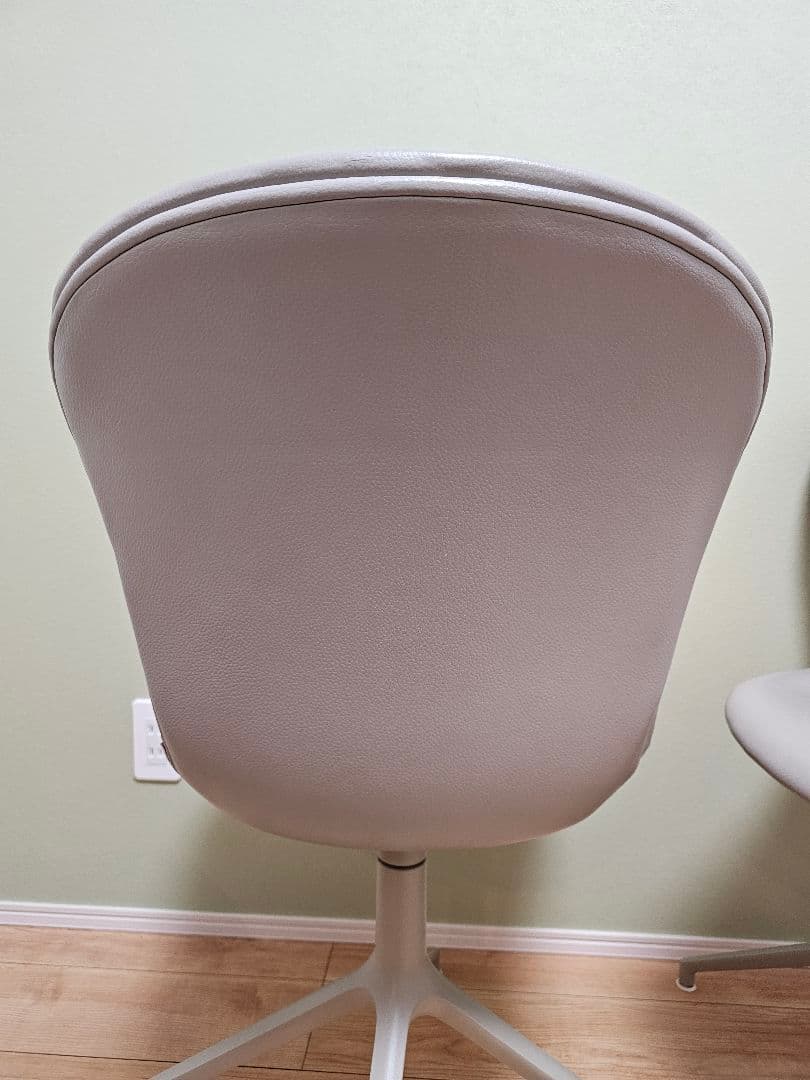 ボーコンセプト アデレード ダイニングチェア/回転ベース付 グレー 4脚セット