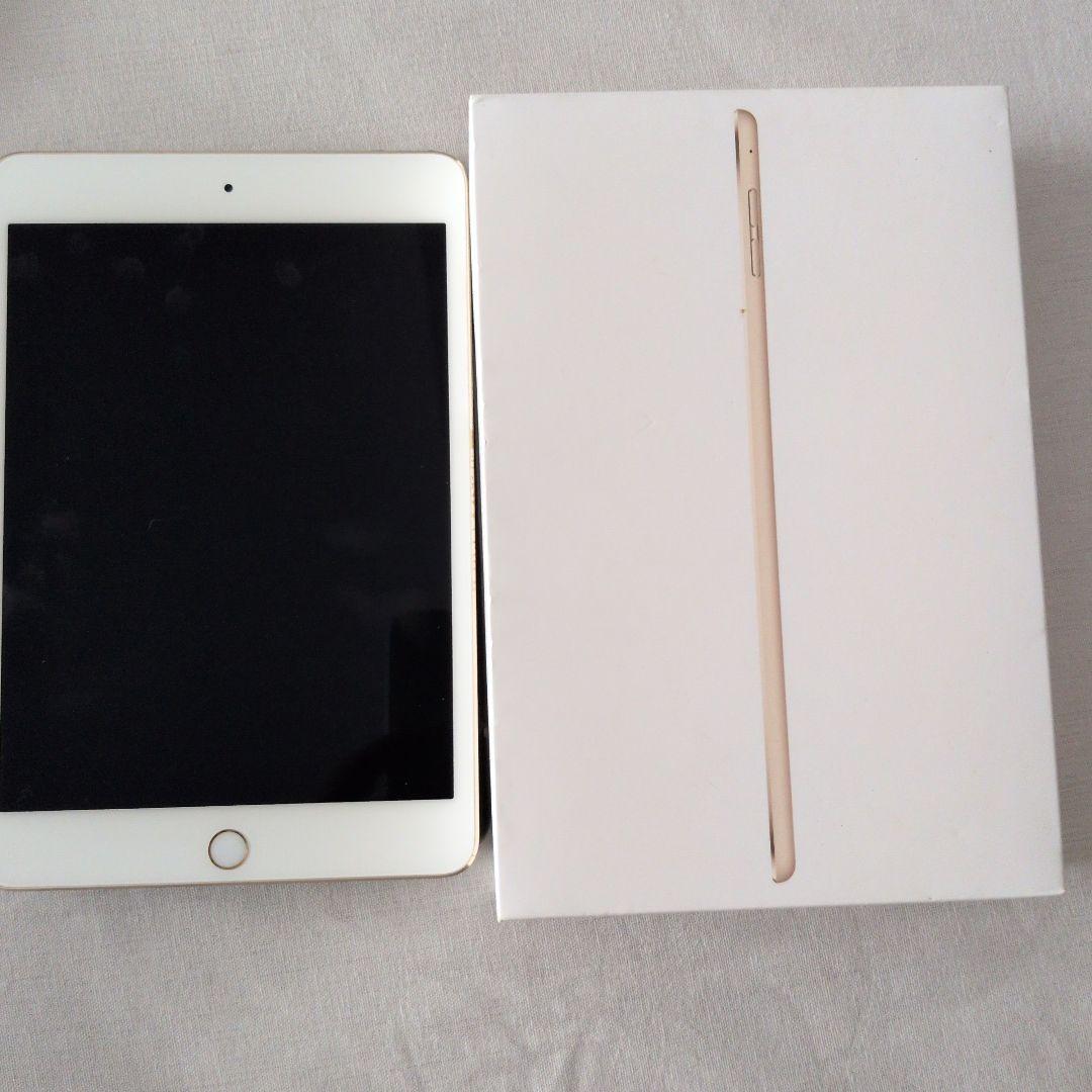 【中古・美品】iPad mini4 Wi-Fi Model 128GB Gold
