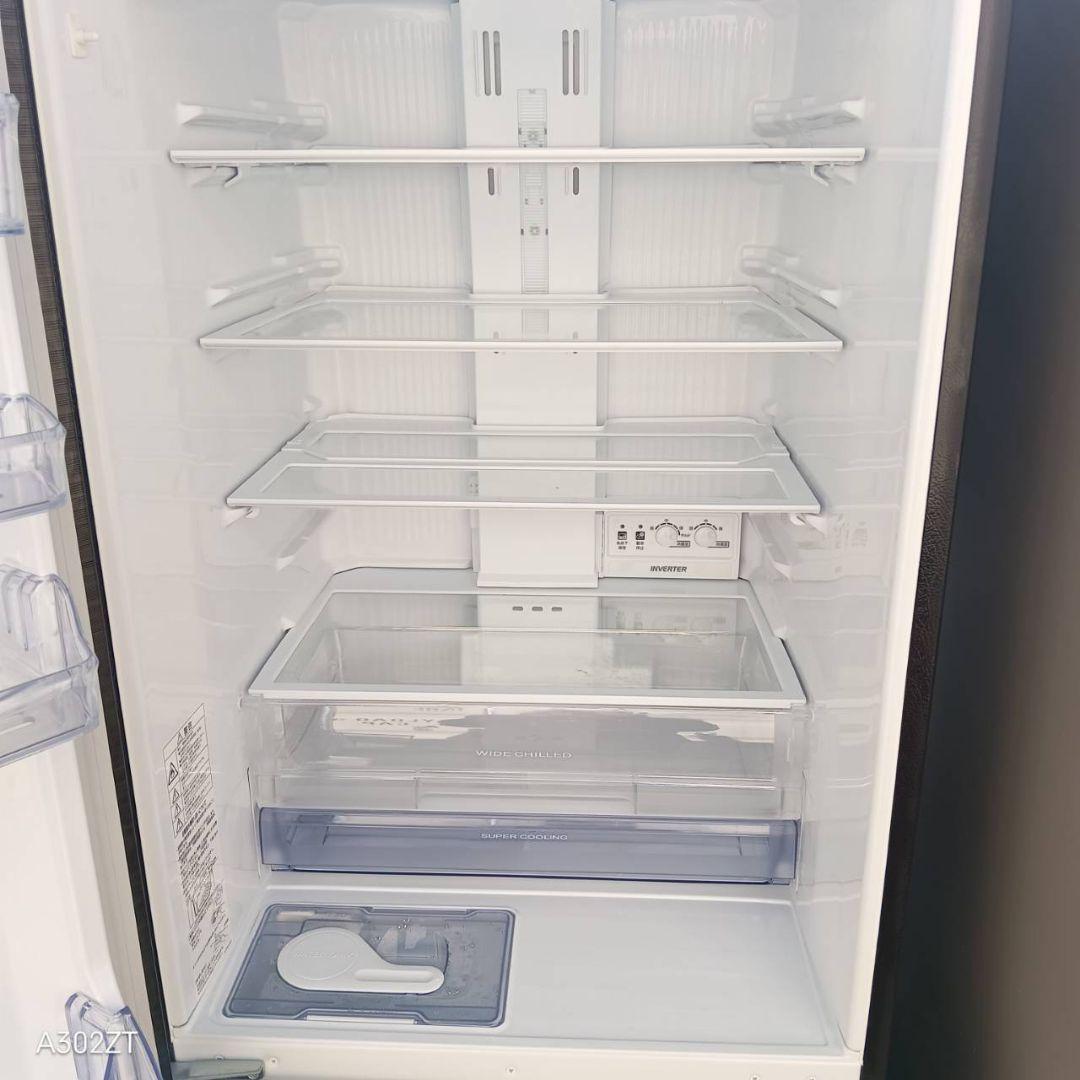 8621 送料設置込み　三菱　3ドア冷蔵庫　新生活　安い