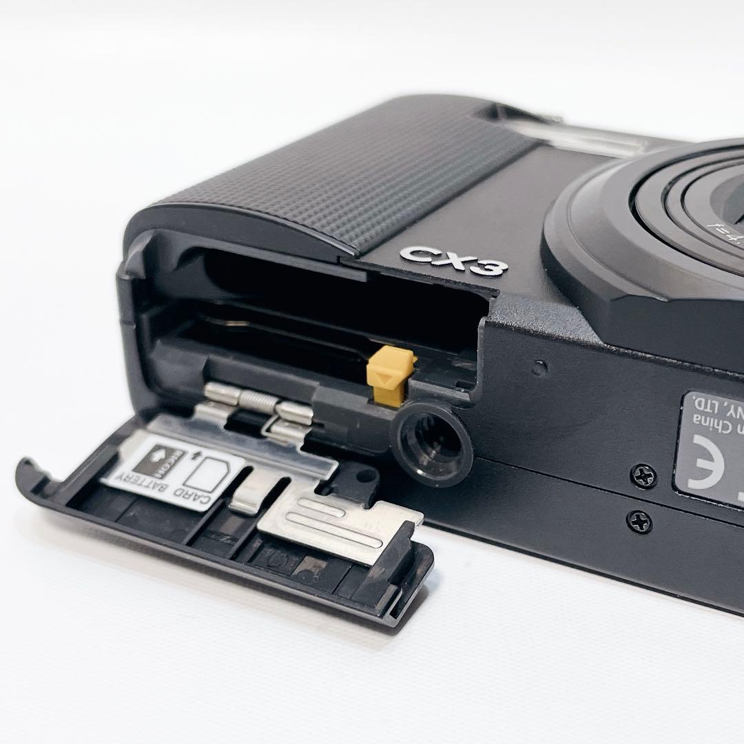 RICHO リコー CX3 コンパクトデジタルカメラ ブラック 黒 美品