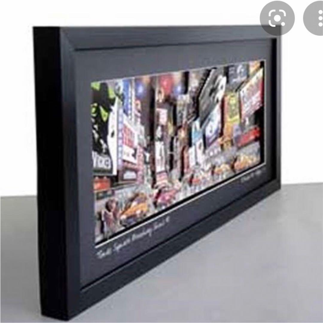 Studio500 ニューヨーク ブロードウェイ立体 絵　3Dポップアート