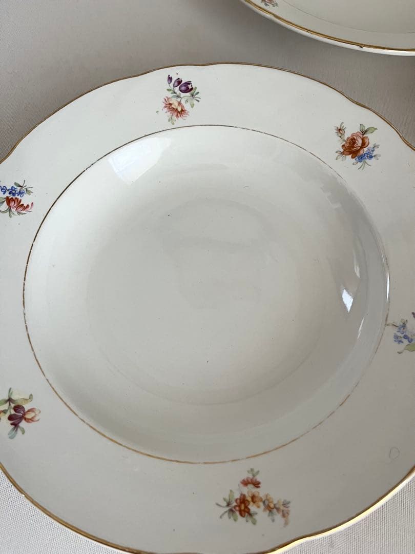 【フランス】Sarreguemines サルグミンヌ クルーズ皿 3点