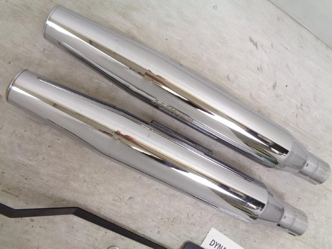 ダイナ FXDL 95-16 モーターステージ ブラス マフラー 真鍮