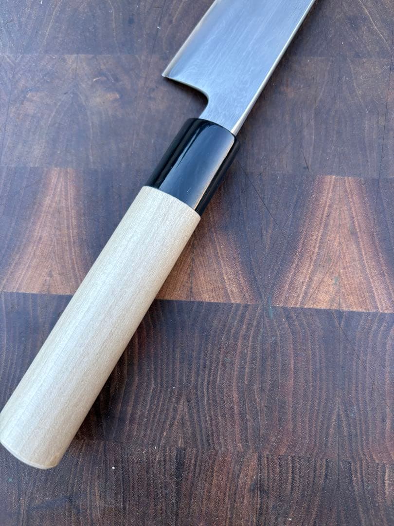 重房　鍛地　和　牛刀　180mm 6寸　包丁　和包丁　洋包丁　ダマスカス