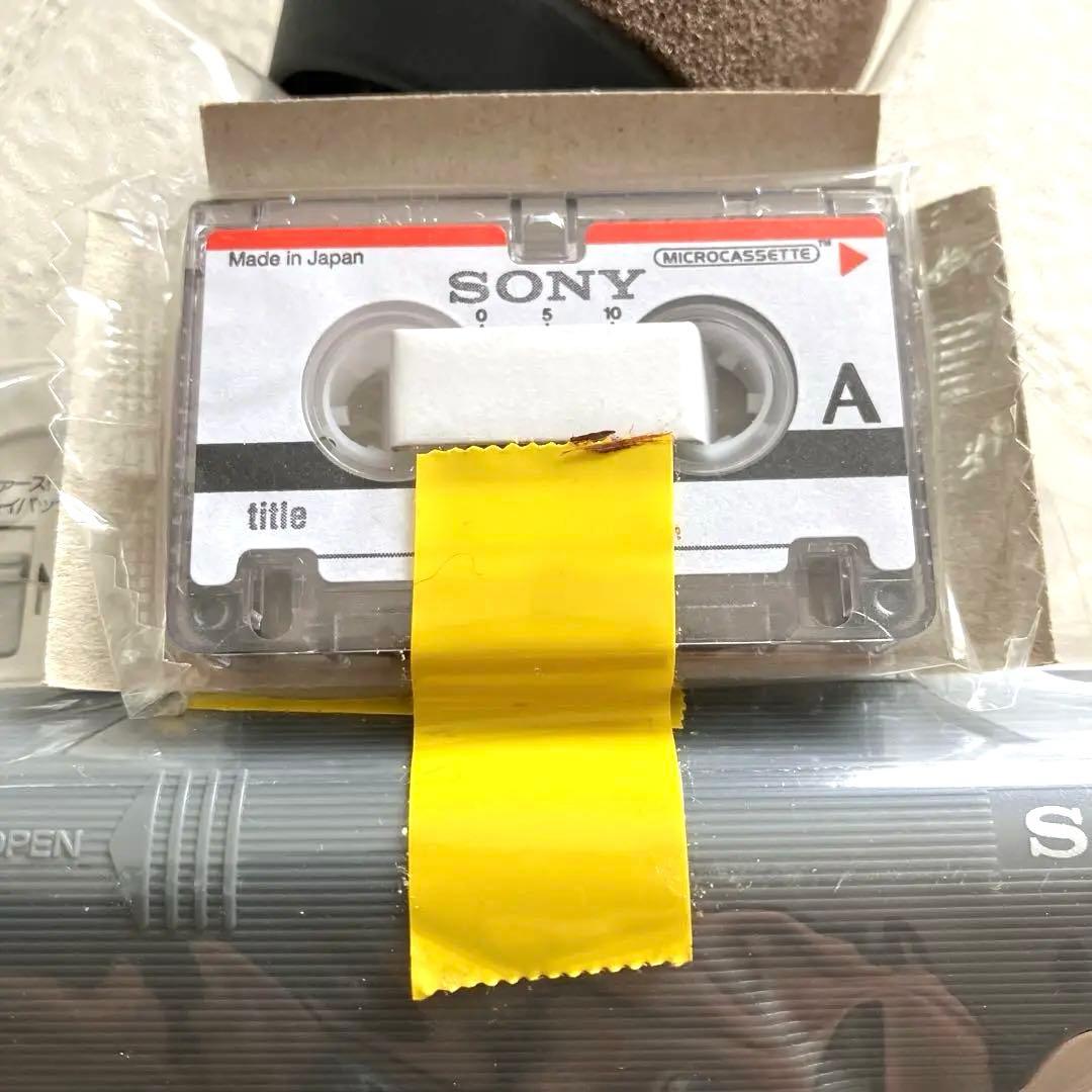 SONYマイクロカセットテープレコーダー M-100MC
