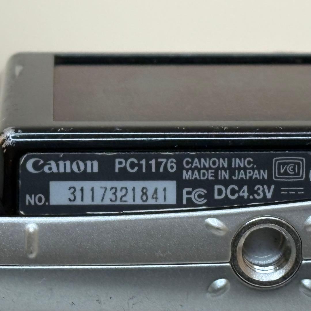 Canon IXY 800IS PC1176 充電器　説明書 コンデジ　訳あり