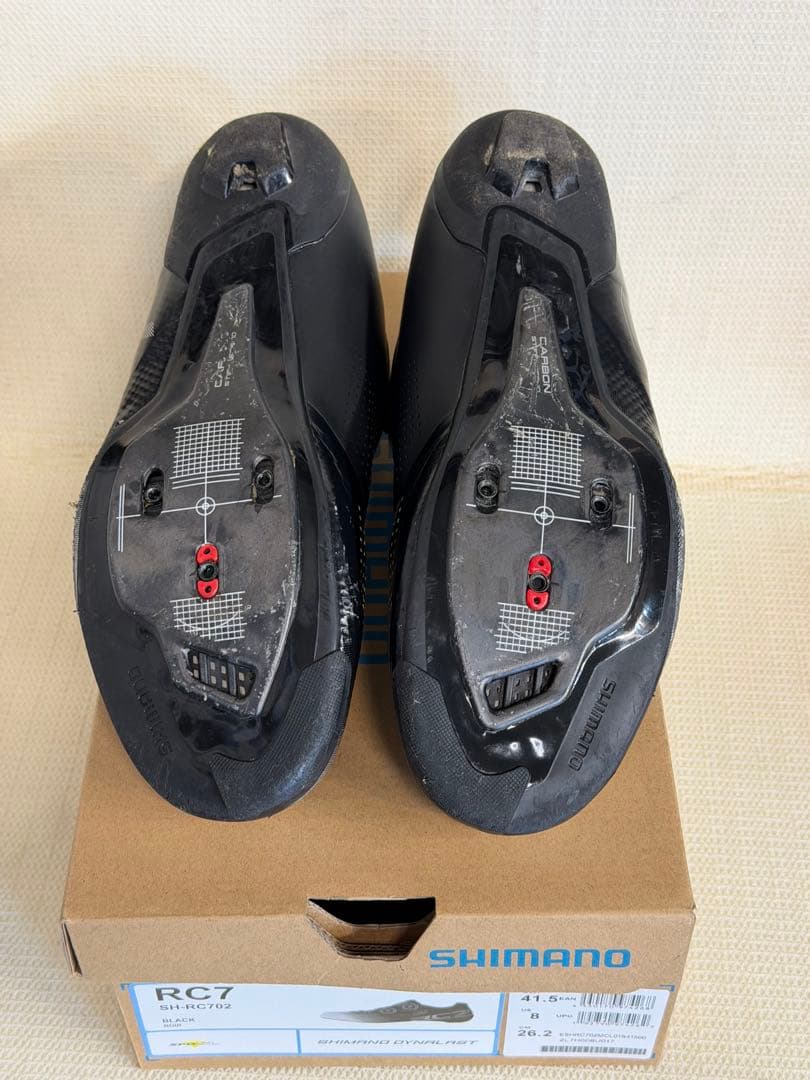 シマノRC7 41.5(26.2cm)BOAダイヤル カーボンソールシューズ